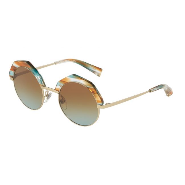 Men's Sunglasses Woman Leziff Montana Blue/Green-Gold