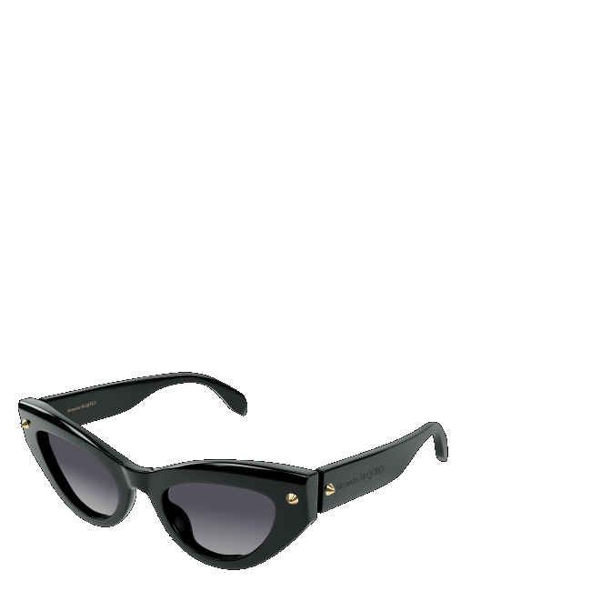 Sunglasses man woman Leziff Santiago Black-Black Satin