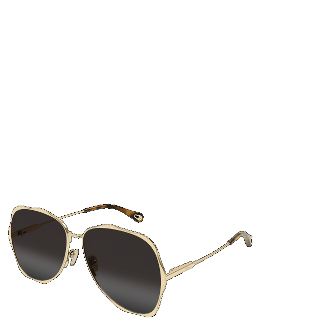 Men's Sunglasses Woman Leziff San Josè Green Gradient/Gold