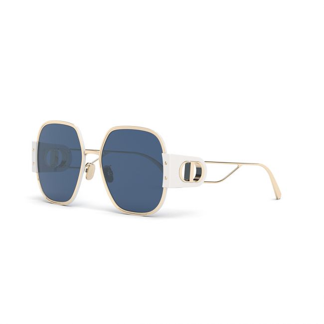 Men's Sunglasses Woman Leziff Beverly Hills Silver-Black