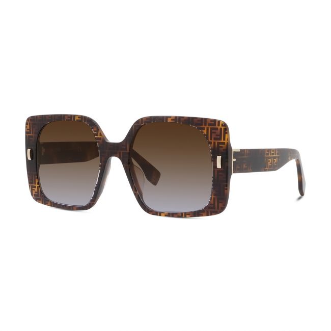 Men's Sunglasses Woman Leziff Doha Black Gradient