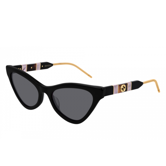Women's sunglasses Gucci GG0062S LEATHER