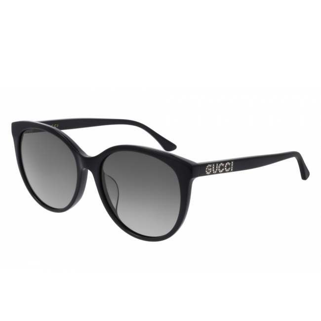 Men's Sunglasses Woman Leziff Lima Black-Silver