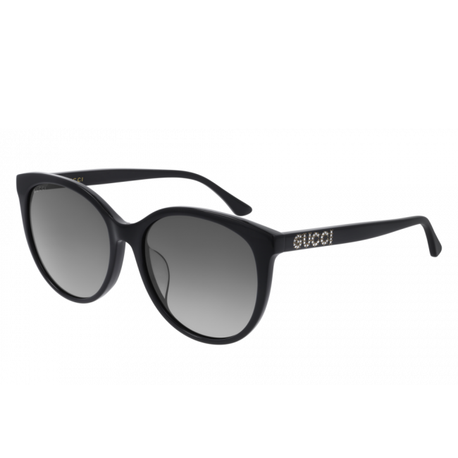 Men's Sunglasses Woman Leziff Miami Black-Marble Green