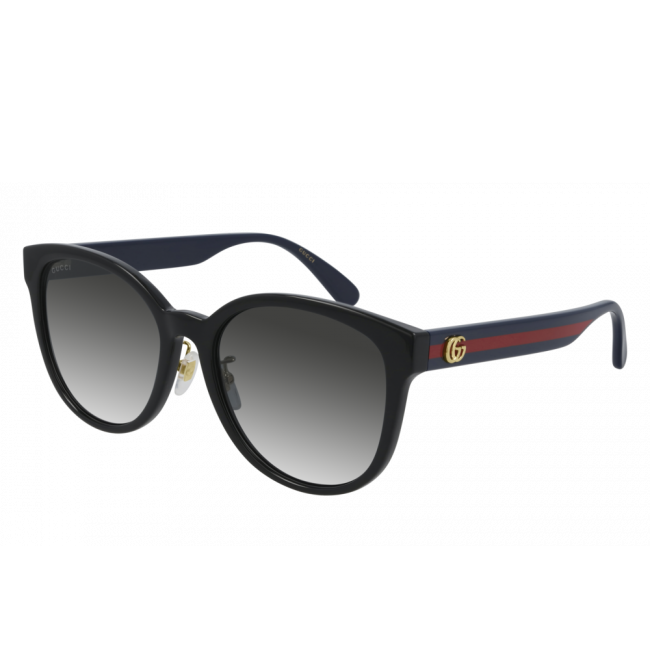 Men's Sunglasses Woman Leziff Montana Black-Silver