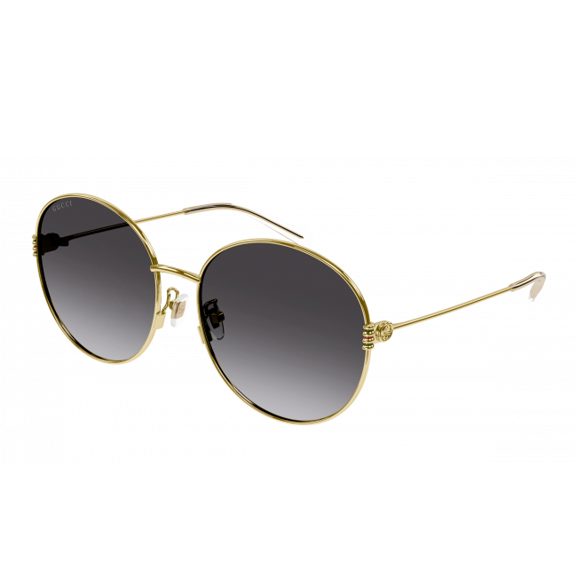 Sunglasses man woman Leziff Paris Black-Gold