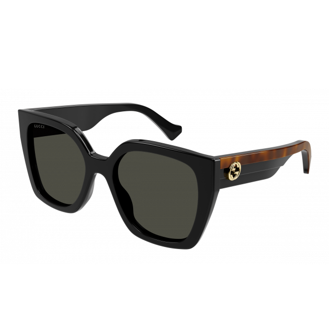 Men's Sunglasses Woman Leziff Valencia Black-Orange