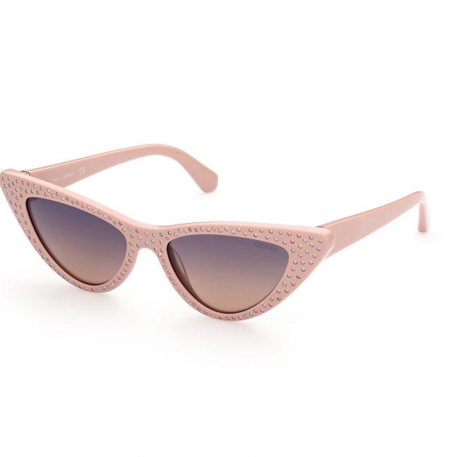 Men's Sunglasses Woman Leziff California Blue Gradient-Gold