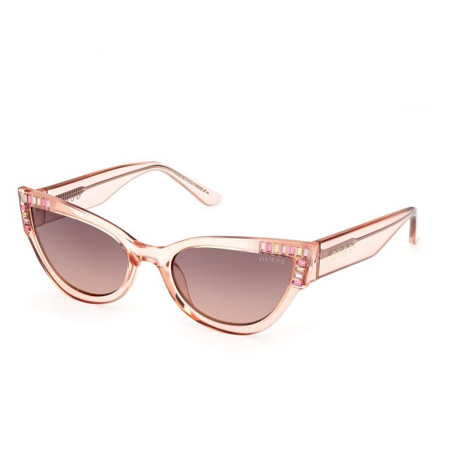 Occhiali da sole uomo donna Leziff Iwaki Nero-Rosa