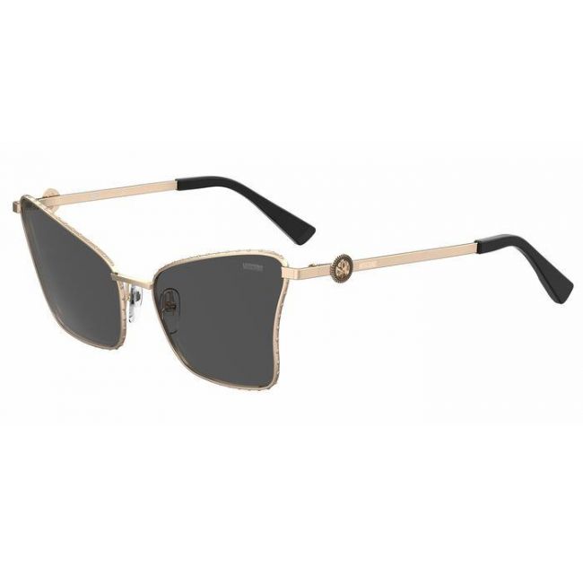 Men's Sunglasses Woman Leziff Cancun Black-Gold