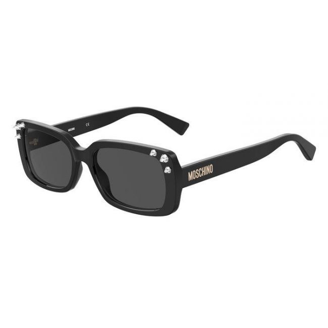 Men's Sunglasses Woman Leziff Beverly Hills Silver-Black Satin