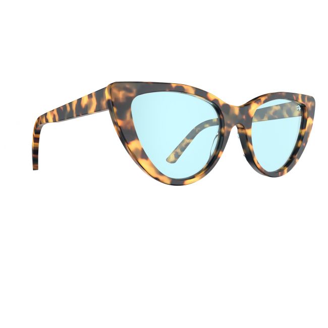 Men's Sunglasses Woman Leziff California Blue Gradient-Gold