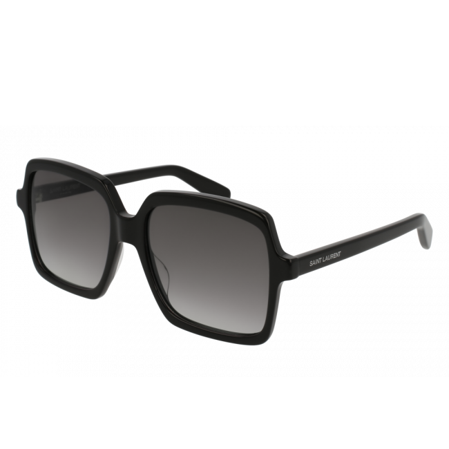 Men's Sunglasses Woman Leziff California Black-Black