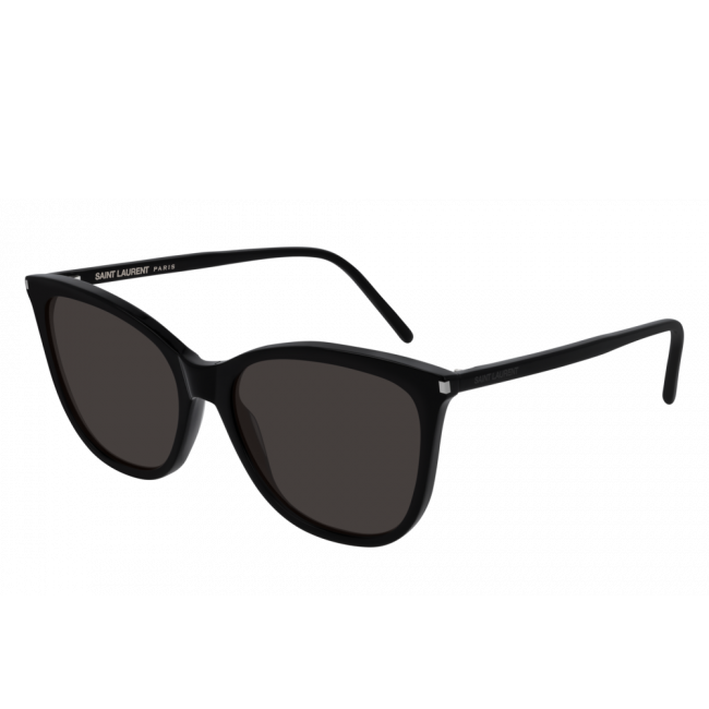 Men's Sunglasses Woman Leziff Bali Black-Silver