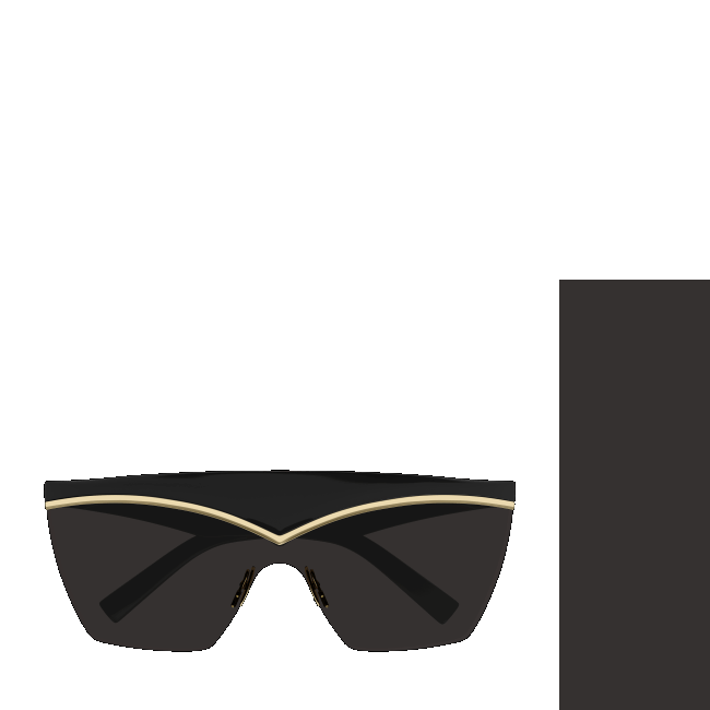 Men's Sunglasses Woman Leziff Sakai Black-Black Satin