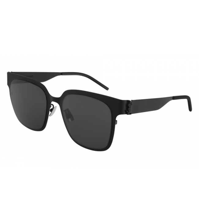 Men's Sunglasses Woman Leziff Valencia Black-Yellow