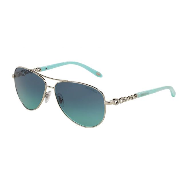 Men's Sunglasses Woman Leziff Lima Blue Gradient-Gold