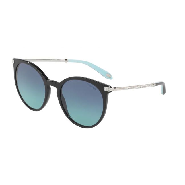 Men's Sunglasses Woman Leziff Iwaki Black-White