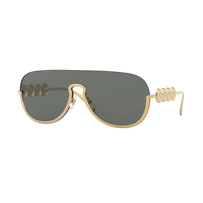 Men's Sunglasses Woman Leziff California Black-Gold