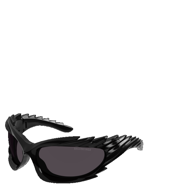 Men's Sunglasses Woman Leziff Texas Black-Black Satin