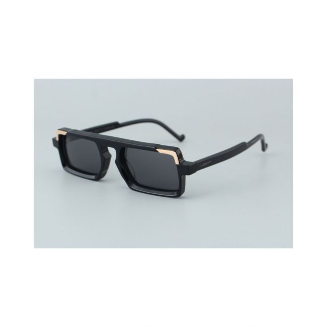 Men's Sunglasses Woman Leziff New York Black-Arancione