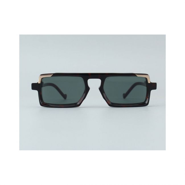 Men's Sunglasses Woman Leziff Barcelona Black-Black Satin