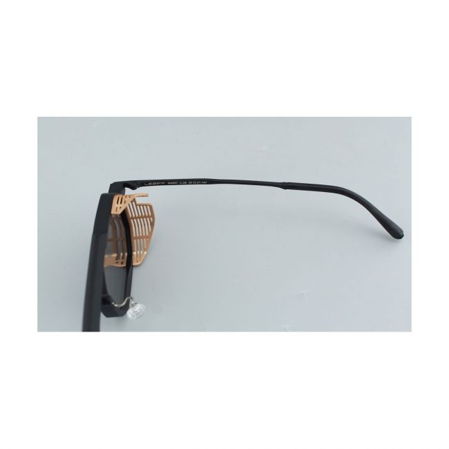 Occhiali da sole uomo donna Leziff Iwaki Nero-Blu