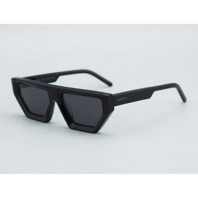 Men's Sunglasses Woman Leziff Sakai Blue-Black Satin