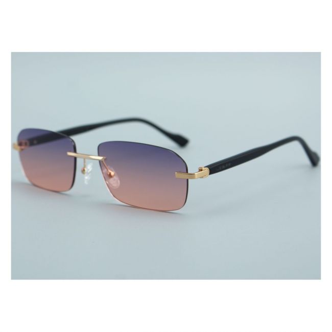 Men's Sunglasses Woman Leziff Denver Orange Gradient-Black