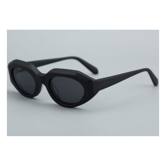 Men's Sunglasses Woman Leziff Valencia Black-White