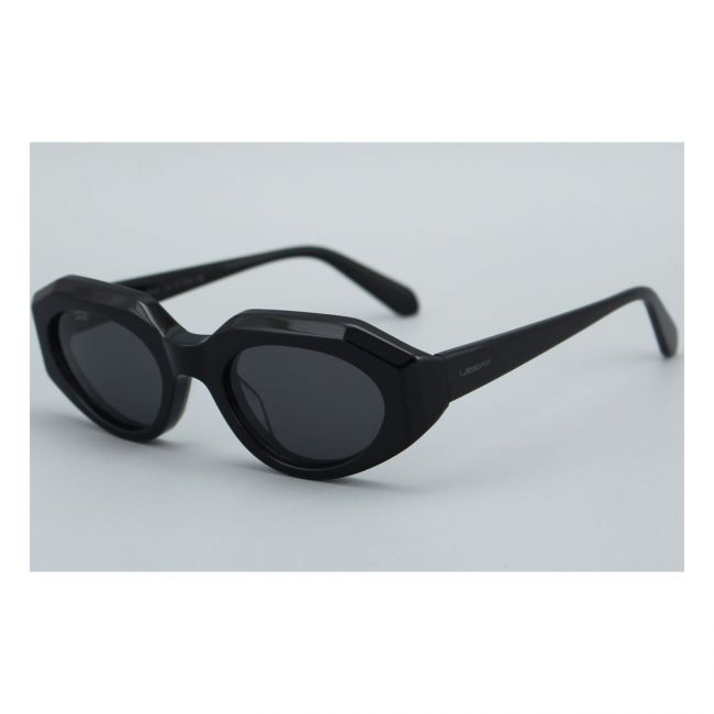 Men's Sunglasses Woman Leziff Oregon Black-Black