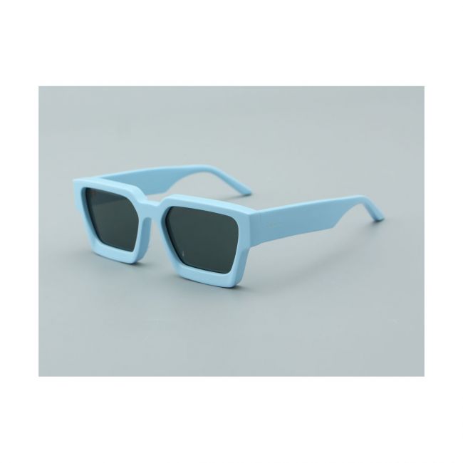Men's Sunglasses Woman Leziff Paris Blue Gradient-Silver