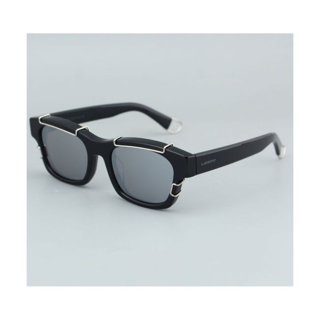 Men's Sunglasses Woman Leziff Sakai Blue-Black Satin
