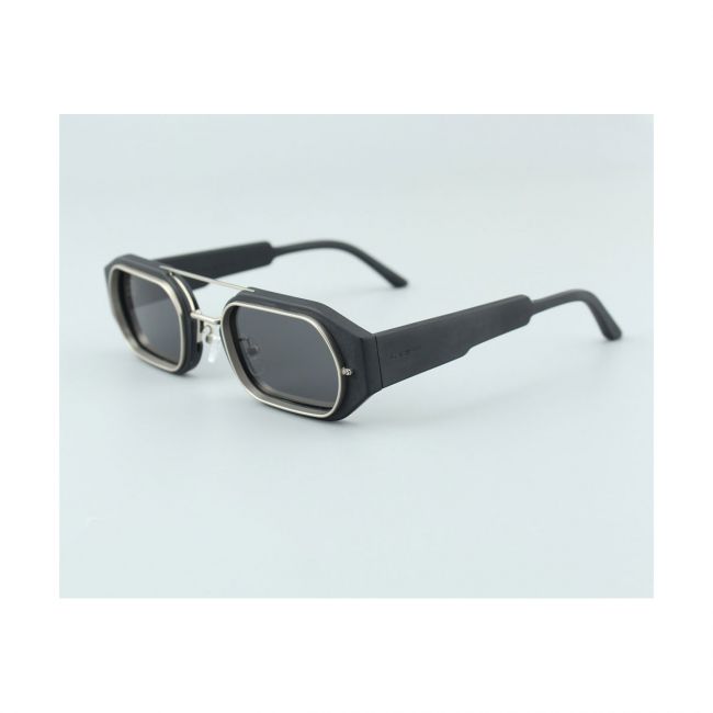 Occhiali da sole uomo donna Leziff Colorado Celeste-Nero