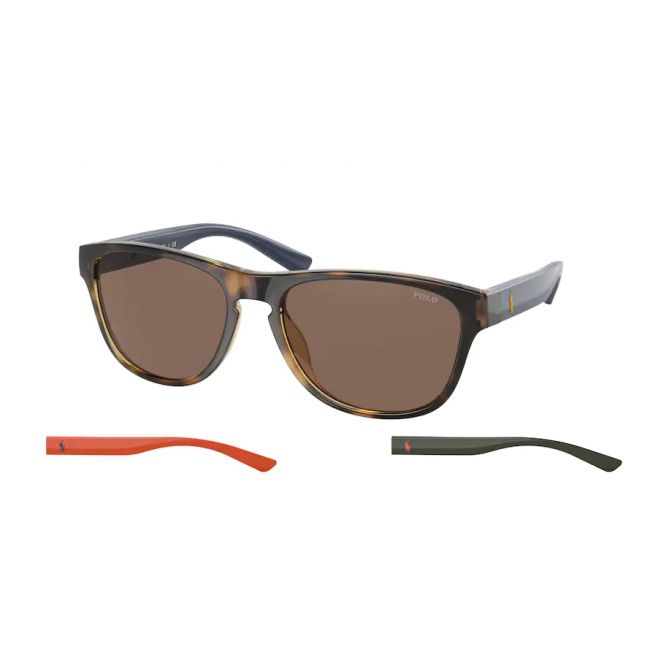 Men's Sunglasses Woman Leziff Lima Black-Silver