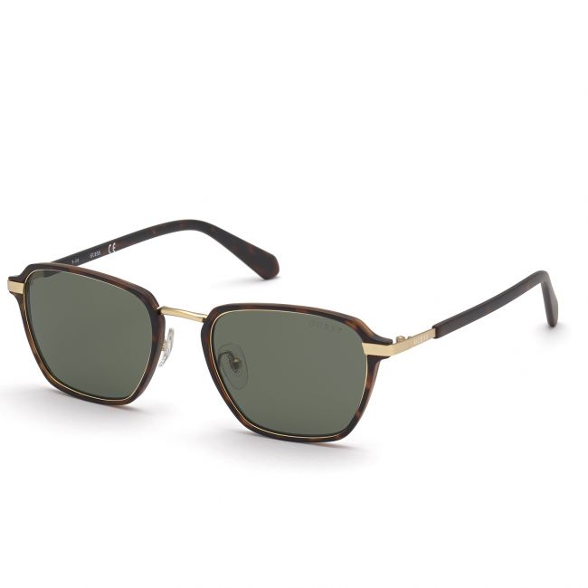 SUPER occhiali da sole Flat Top 447 Havana Black Top