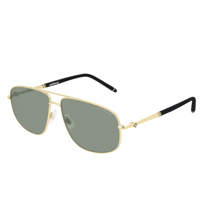 Men's woman sunglasses 9FIVE Iris Black & Gold gradient