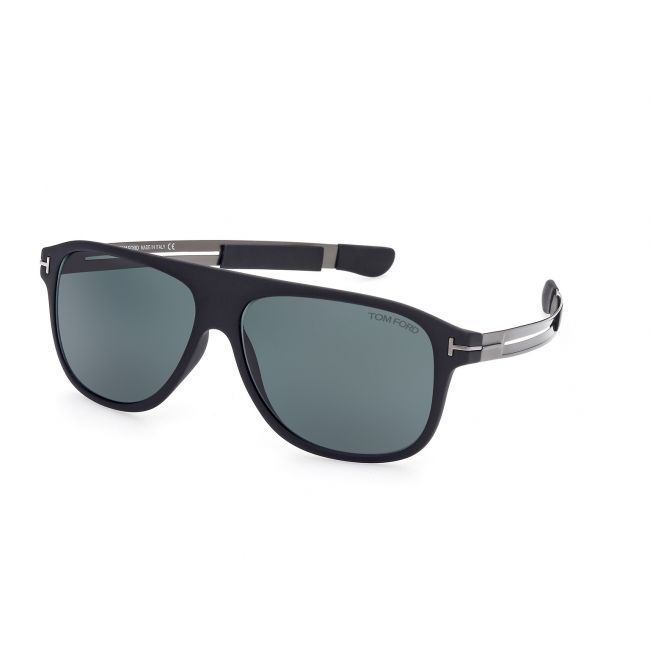 SUPER occhiali da sole Flat Top 447 Havana Black Top