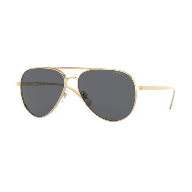 Men's woman sunglasses 9FIVE 50-50 Gold Round