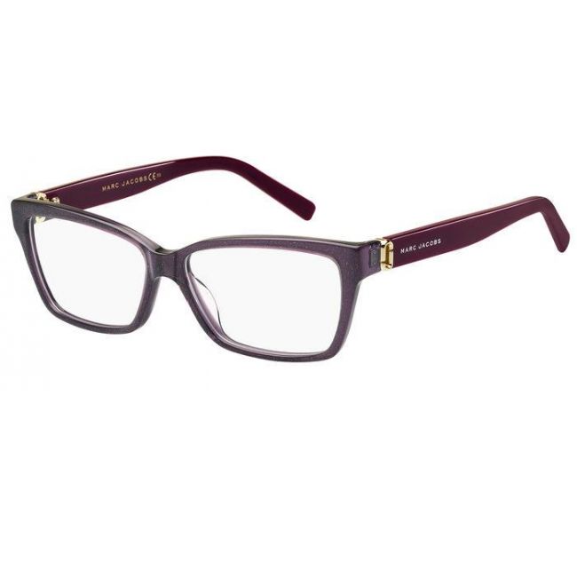 Women's eyeglasses Leziff Seville Blue Control-Black Satin