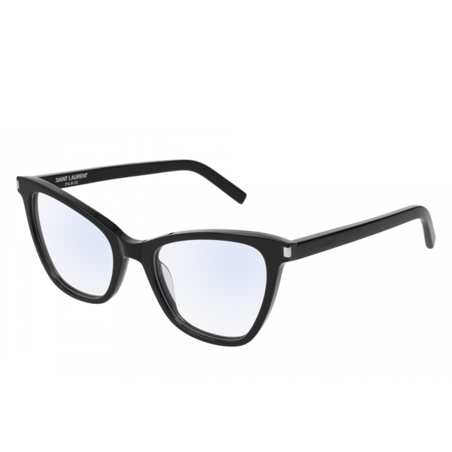 Men's eyeglasses woman Leziff Los Angeles Blue Control-Black
